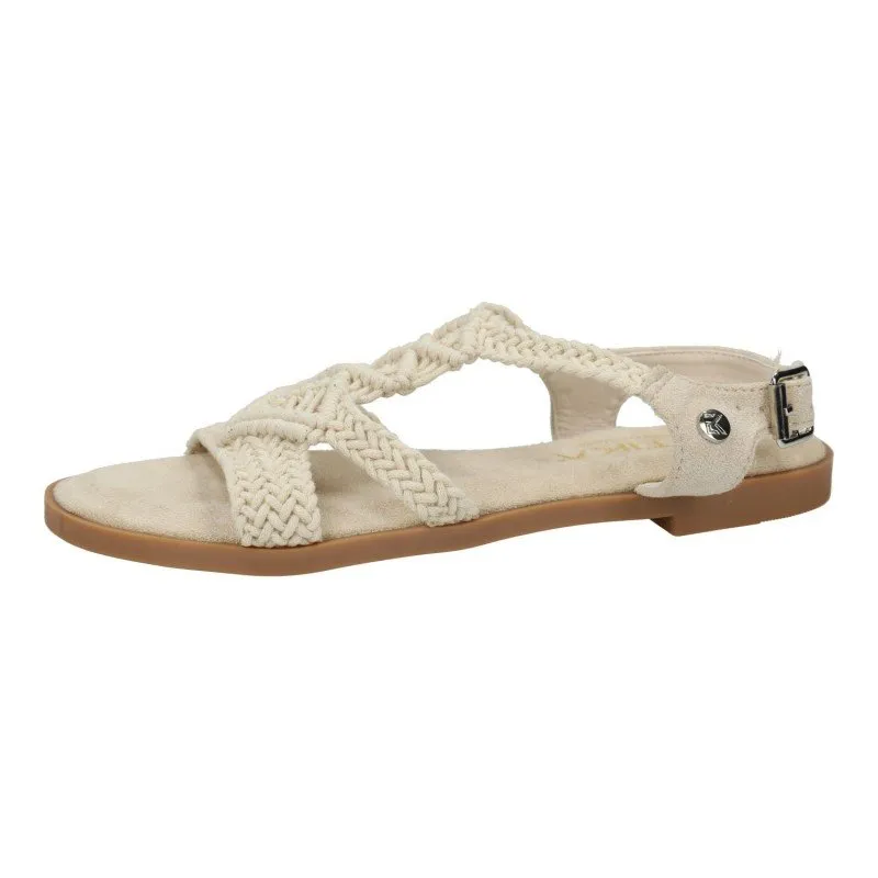 10021 Sandalias Crochet color BEIGE