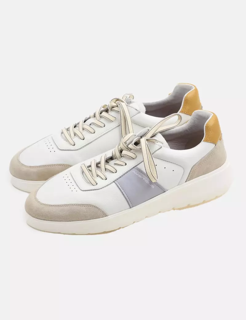 Ambitious Sneaker combinada blanca