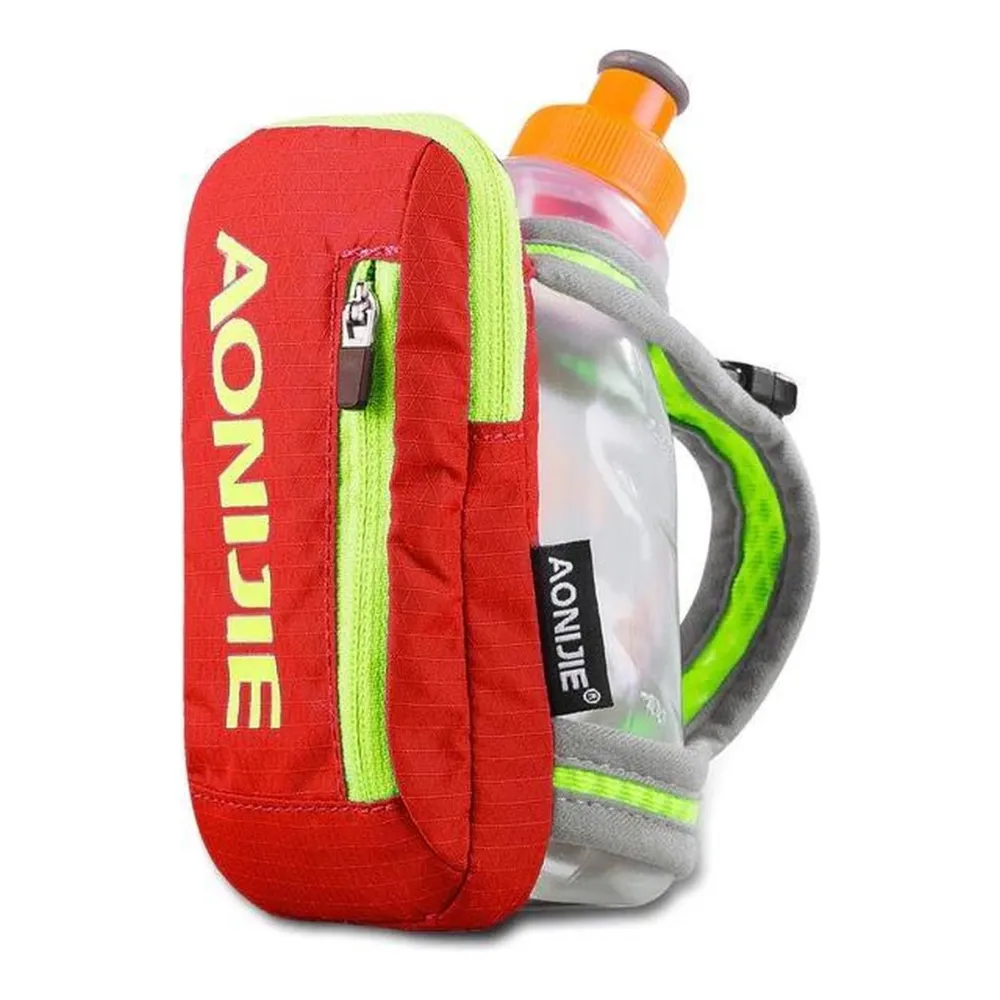 AONIJIE PORTA BOTELLA CON BOTELLA 250ML NARANJA