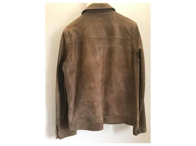 Autre Marque Chaqueta de cuero marrón Chevignon Castaño 