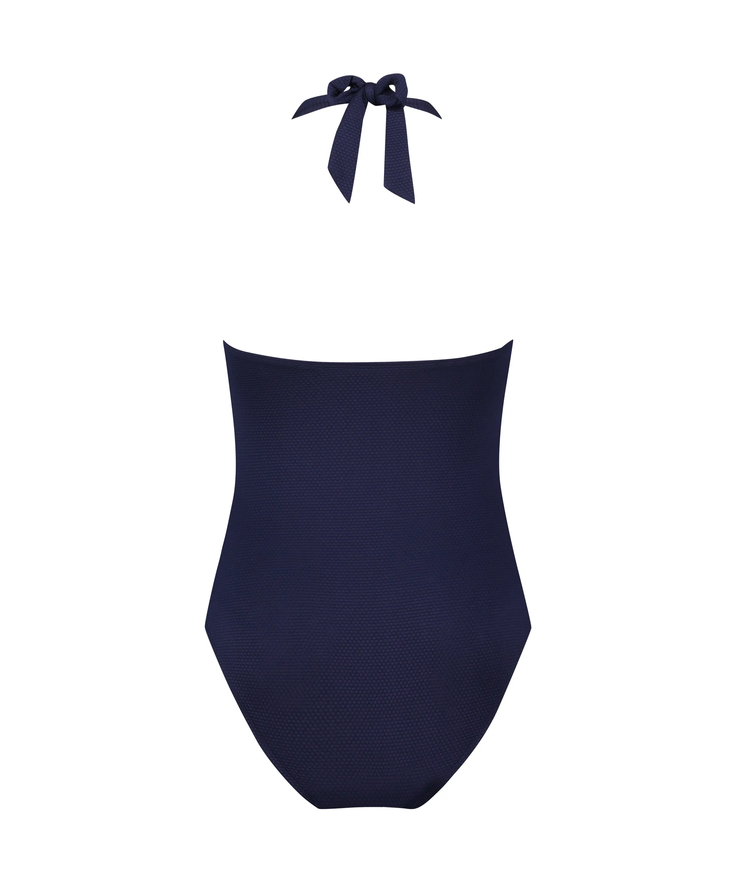 Bañador Shaping Halter Scallop - Azul