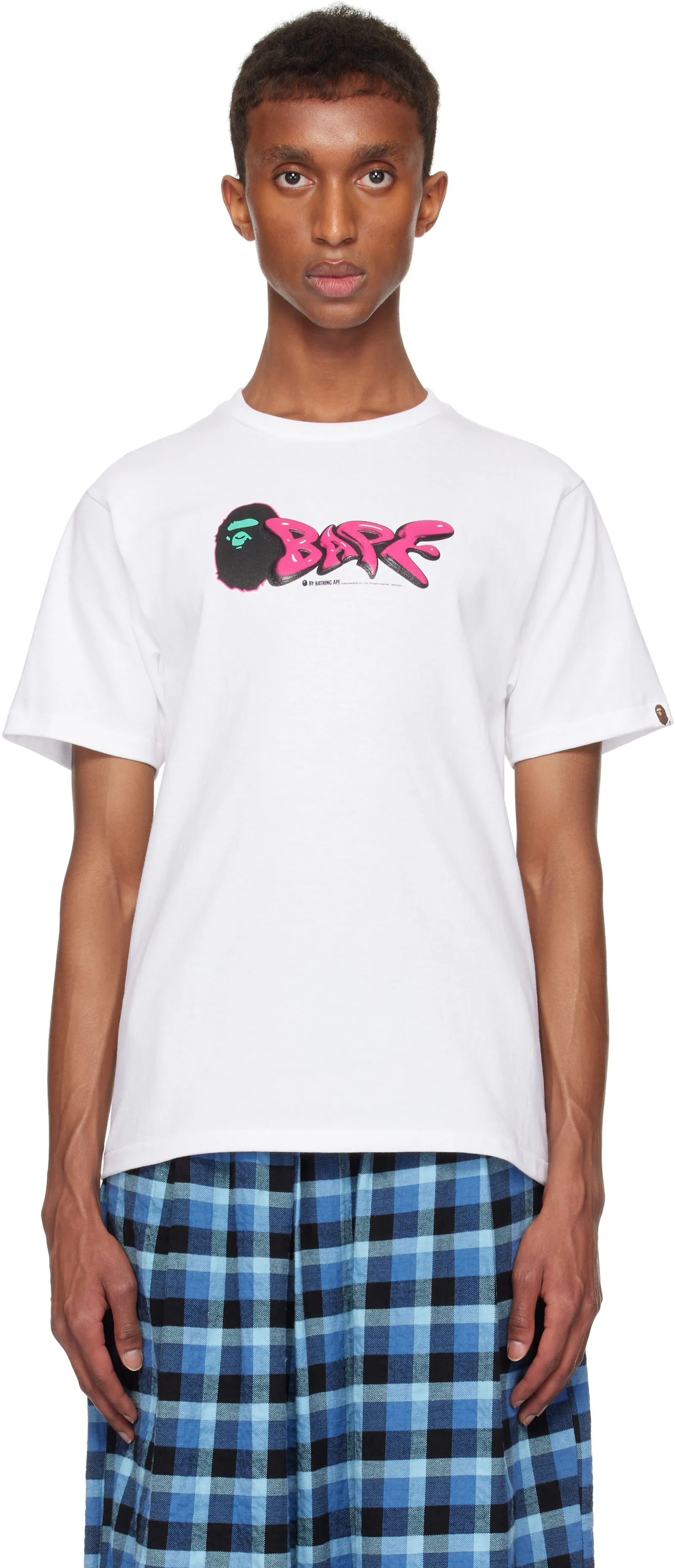 BAPE 3D Art Logo T-shirt