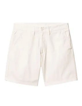 Bermuda Hombre Carhartt WIP John Short Blanco