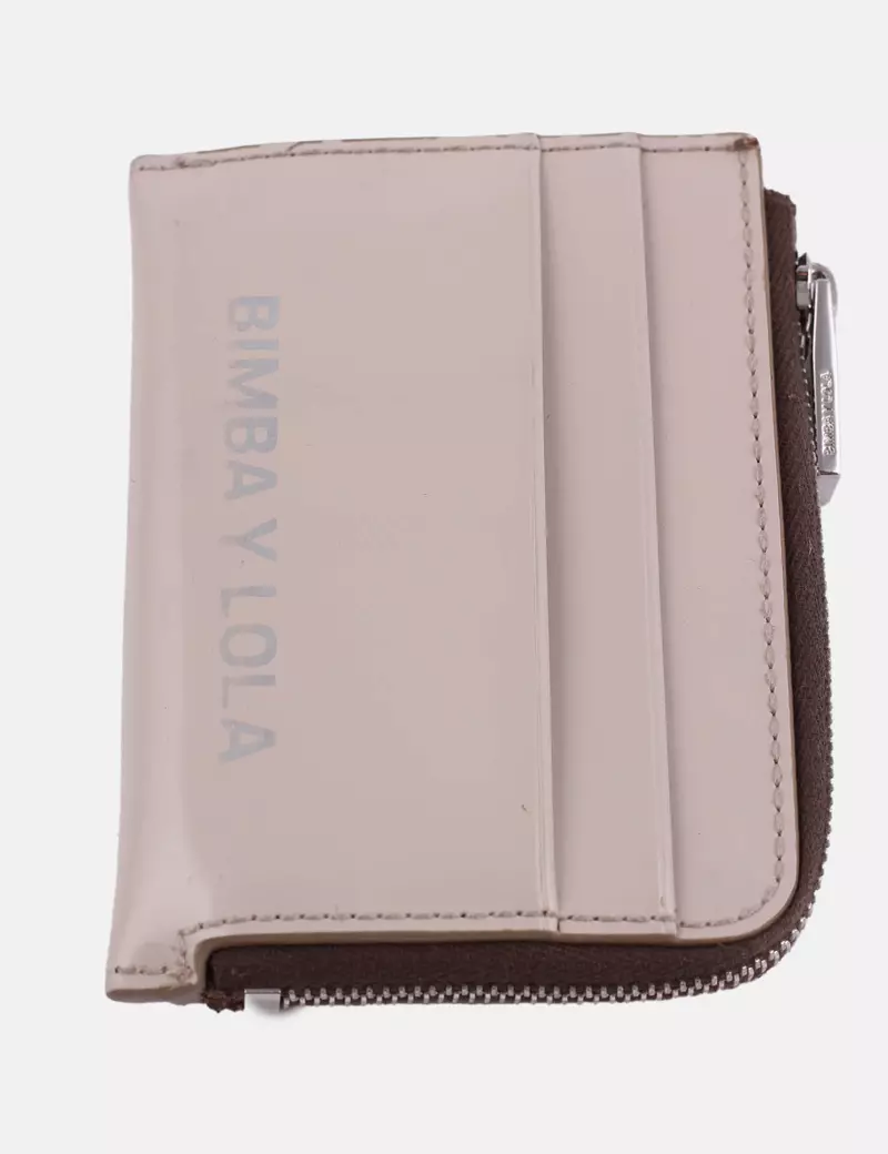 Bimba&Lola Cartera taupe logo