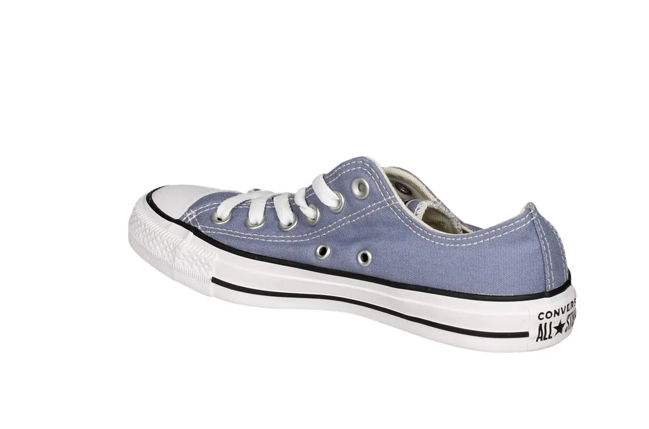 Blucher All Star Lona Lila Piso Blanco