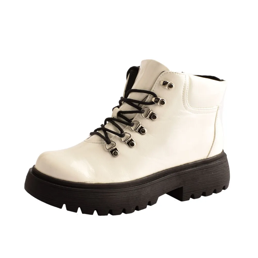 Botin Idoya Blanco Weide