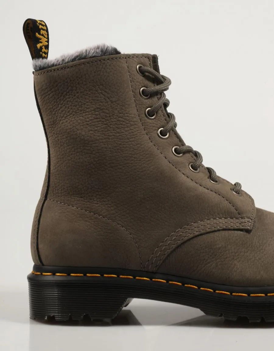  bottines DR MARTENS 1460 Serena en Gris 83983