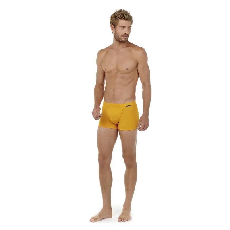 Boxer HOM H01 Tencel Soft en naranja melocotón