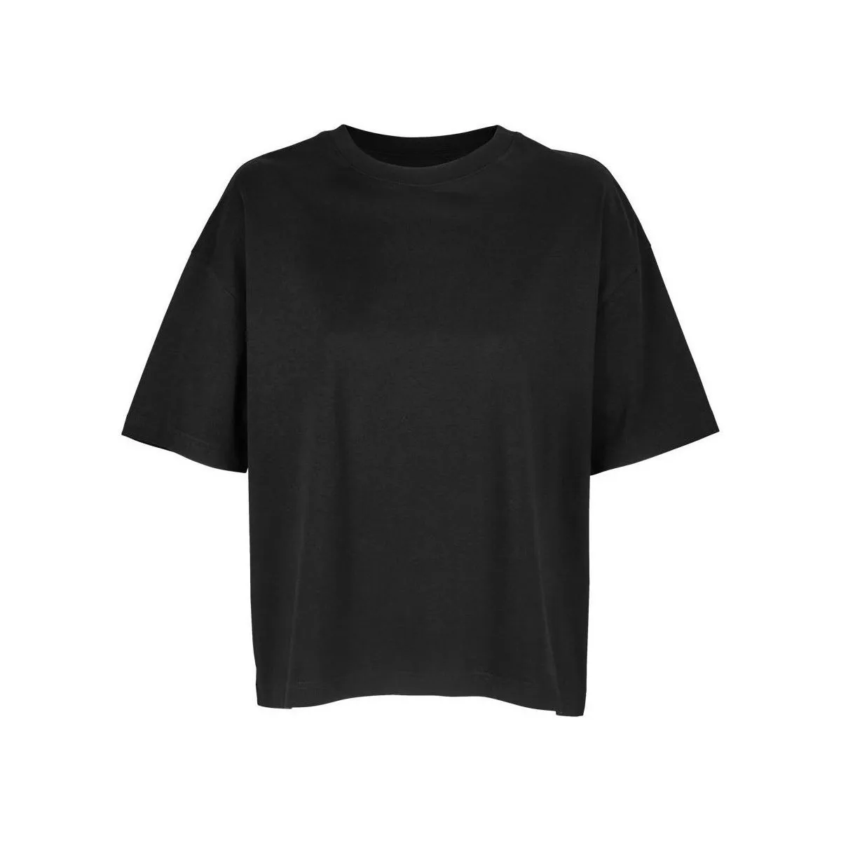 BOXY WOMEN - CAMISETA OVERSIZE DE MUJER negro