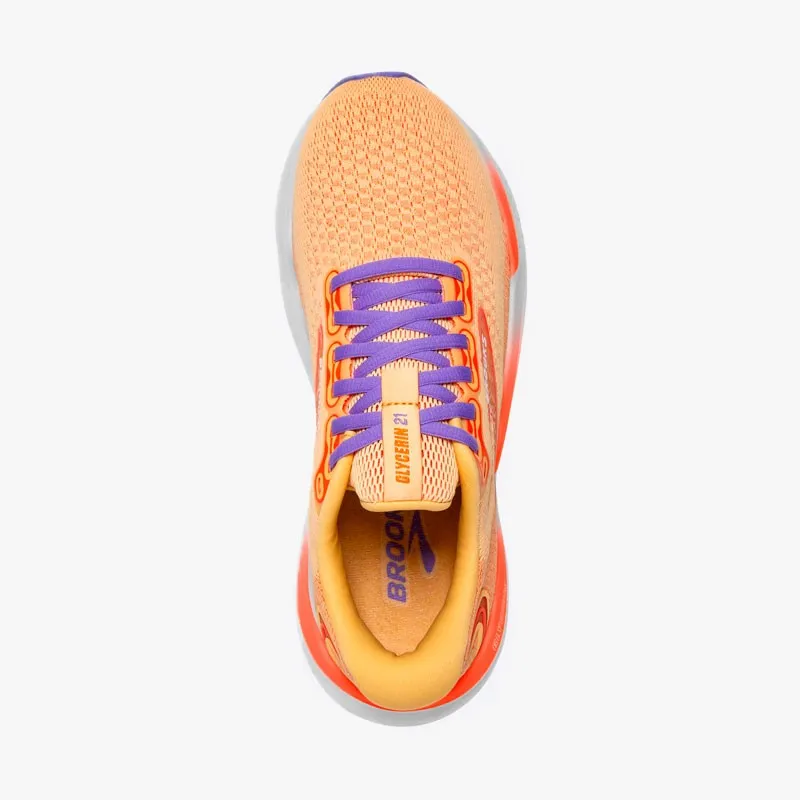 BROOKS GLYCERIN 21 W NARANJA