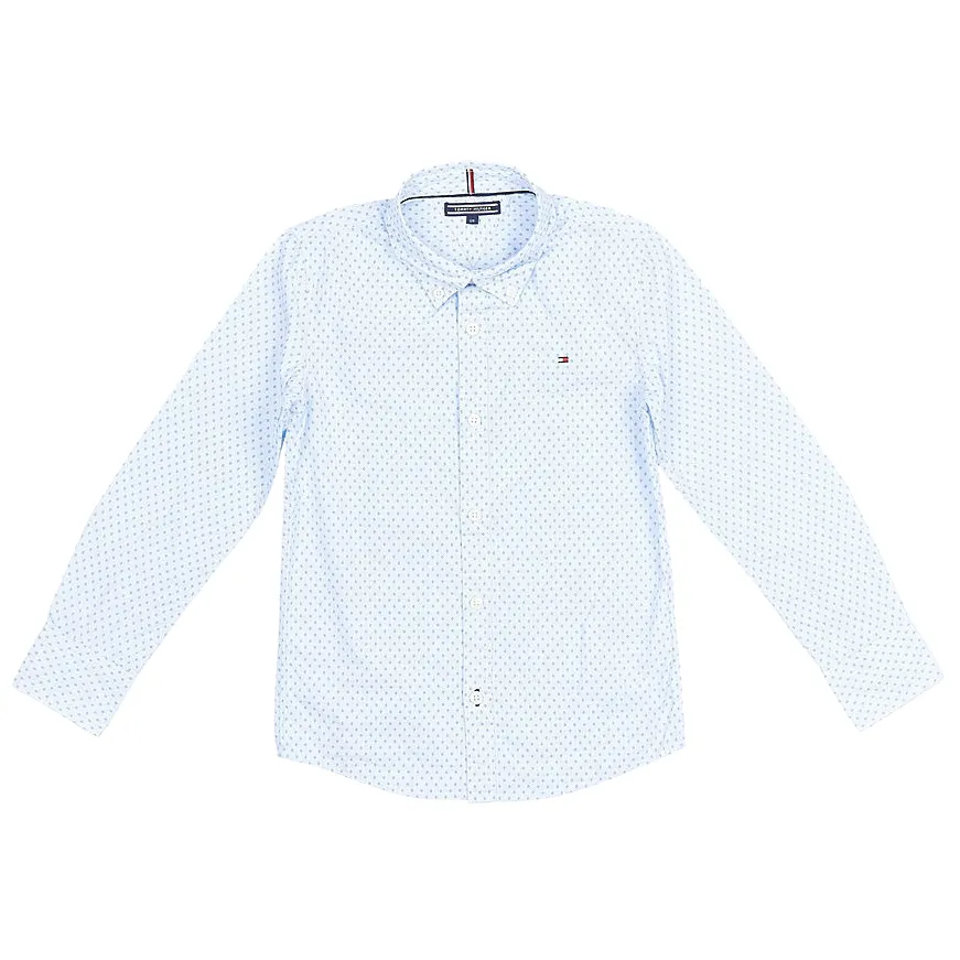 CAMISA NIÑO TH AME MINI PATTERN Y/D CHK SHIRT