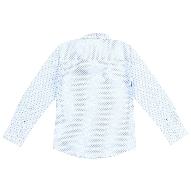 CAMISA NIÑO TH AME MINI PATTERN Y/D CHK SHIRT