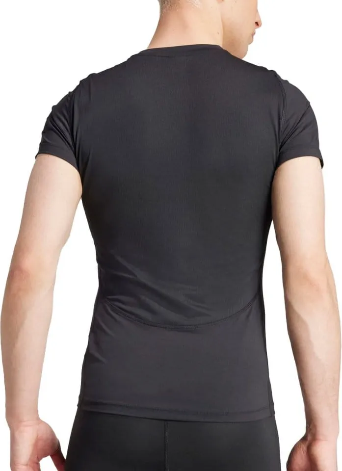 Camiseta adidas Techfit Aeroready T-Shirt Schwarz