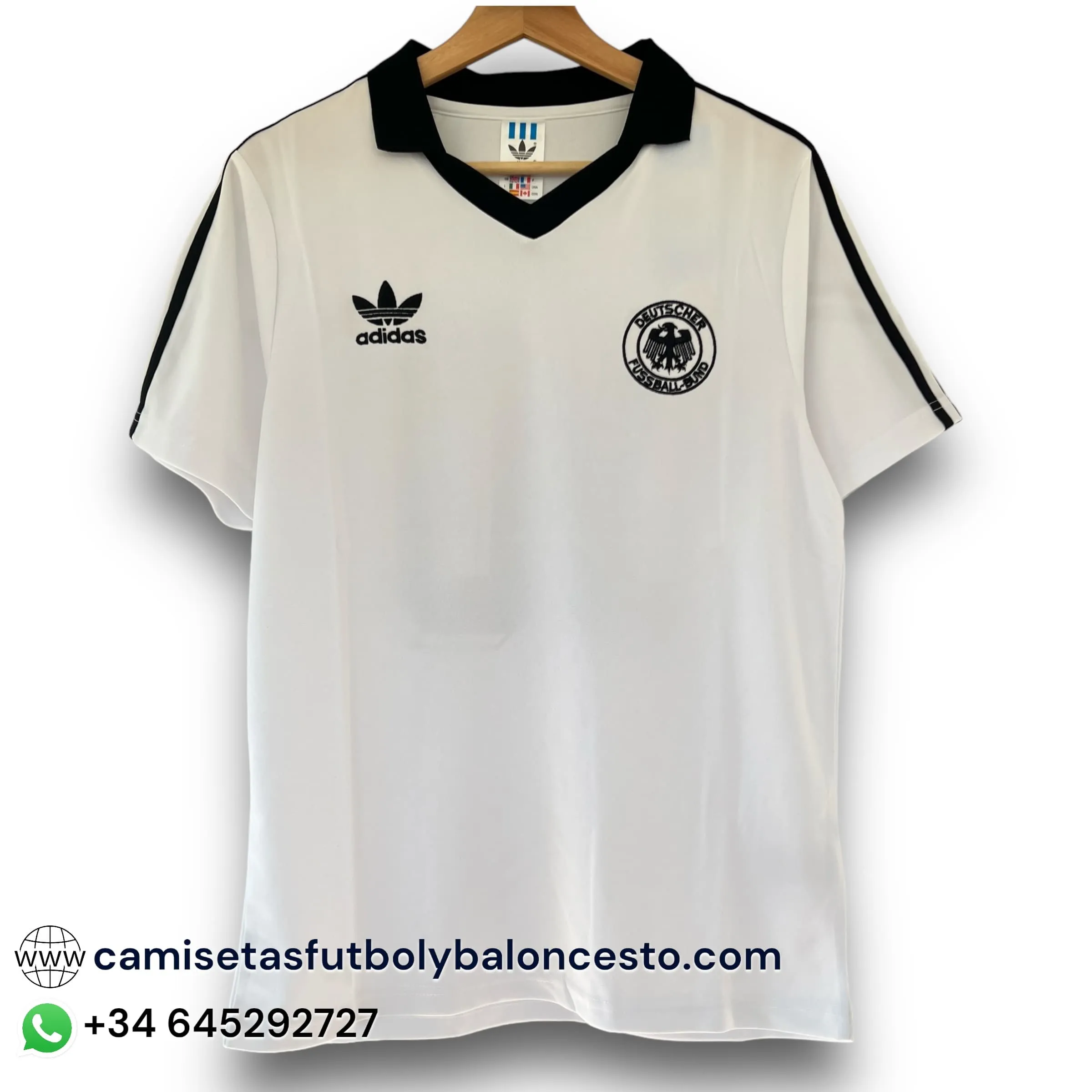 Camiseta Alemania 1980 Local