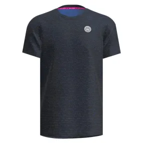 Camiseta Bidi Badu Spike Crew Two Colored Gris Oscuro Azul | BIDI BADU