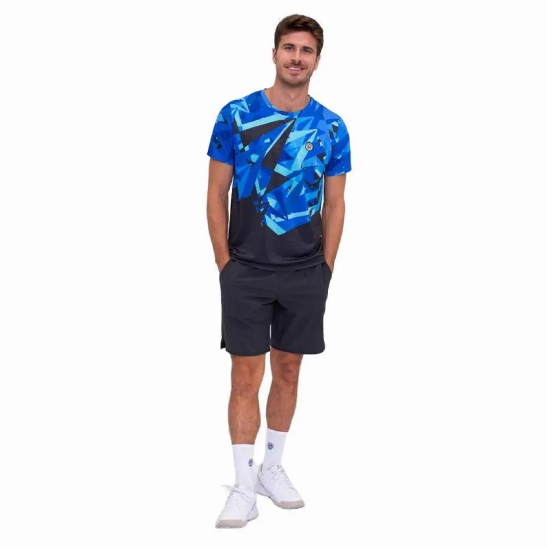 Camiseta Bidi Badu Spike Gris Oscuro Azul | BIDI BADU