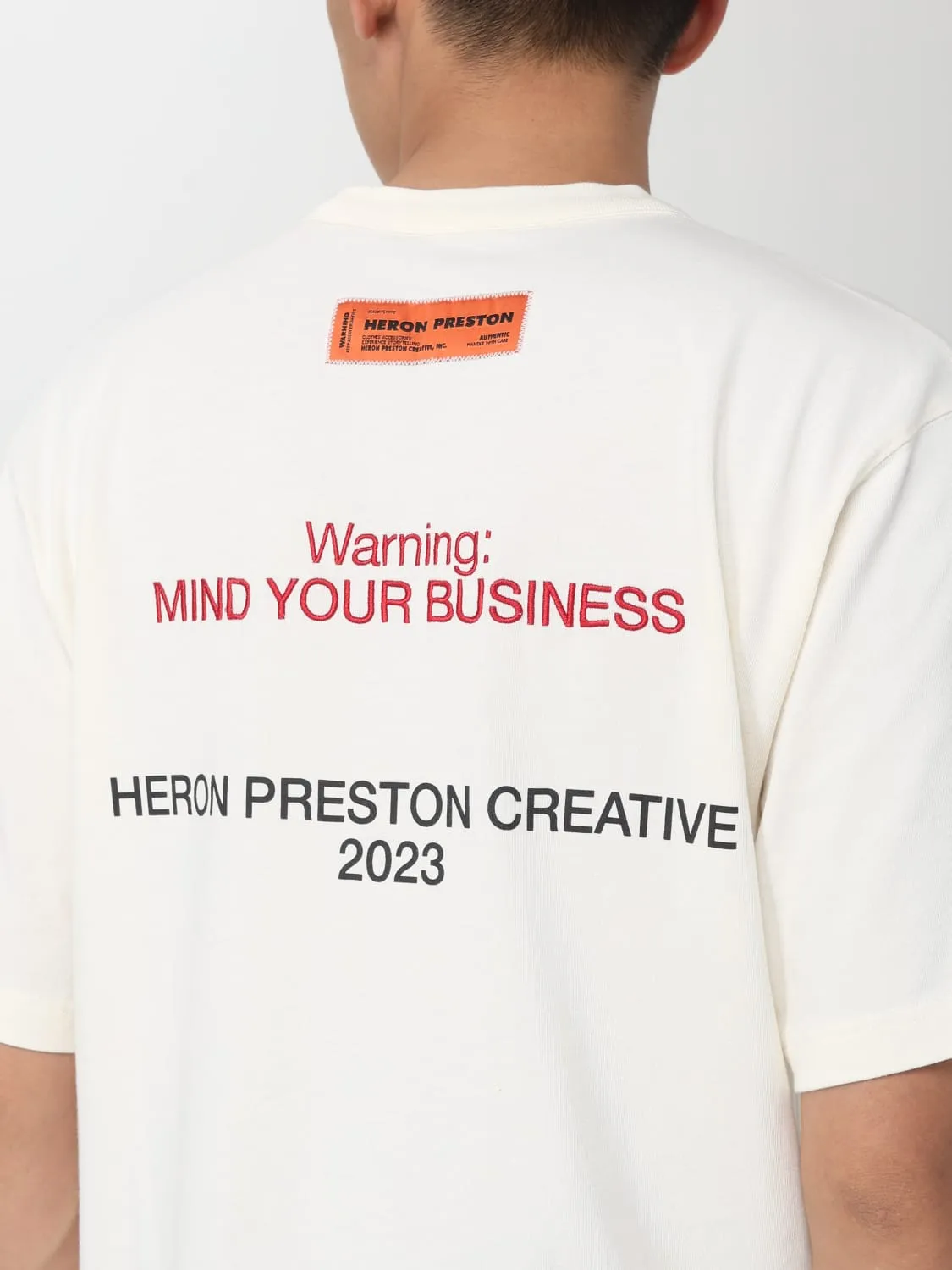 Camiseta hombre Heron Preston