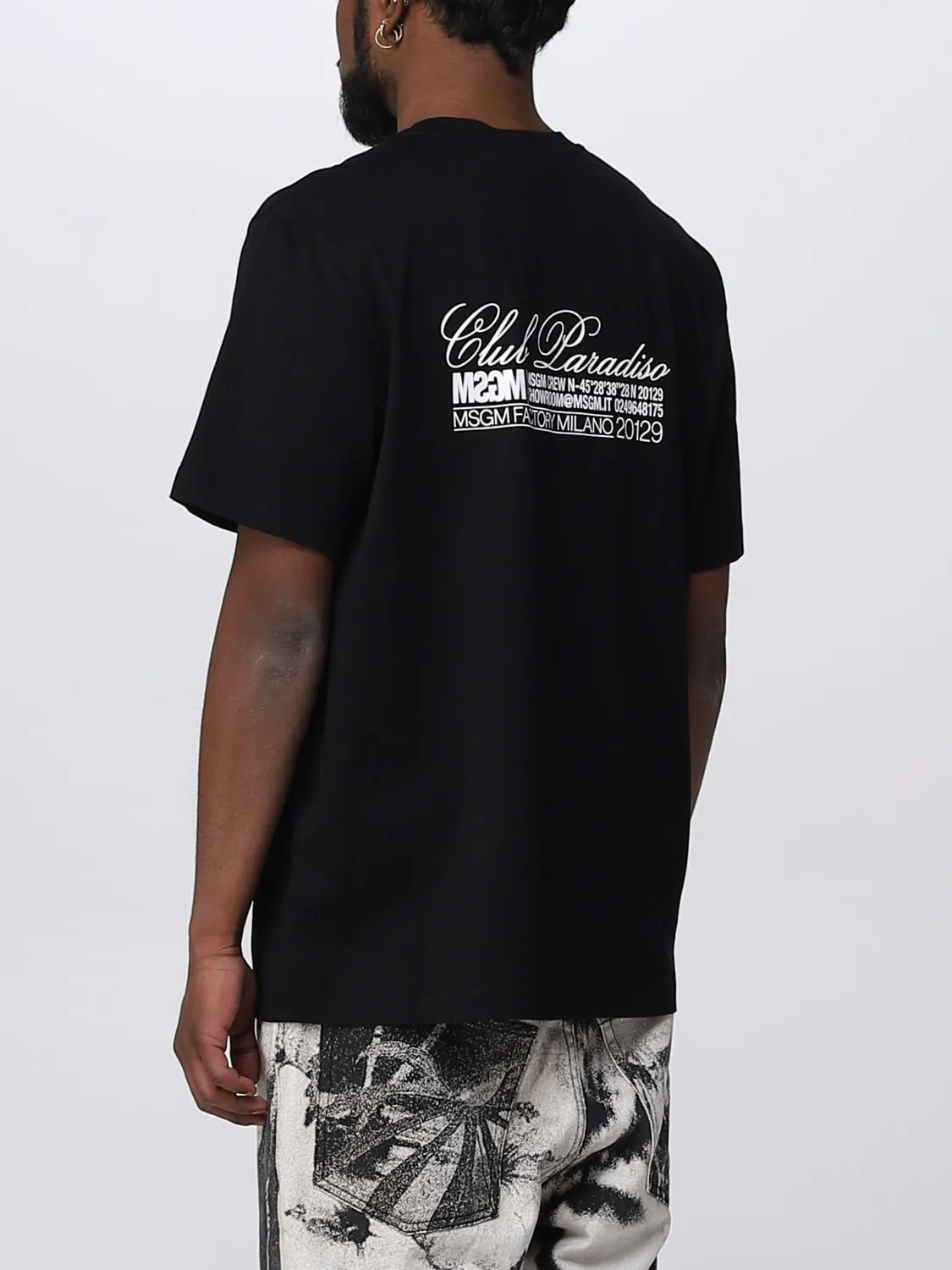 Camiseta hombre MSGM