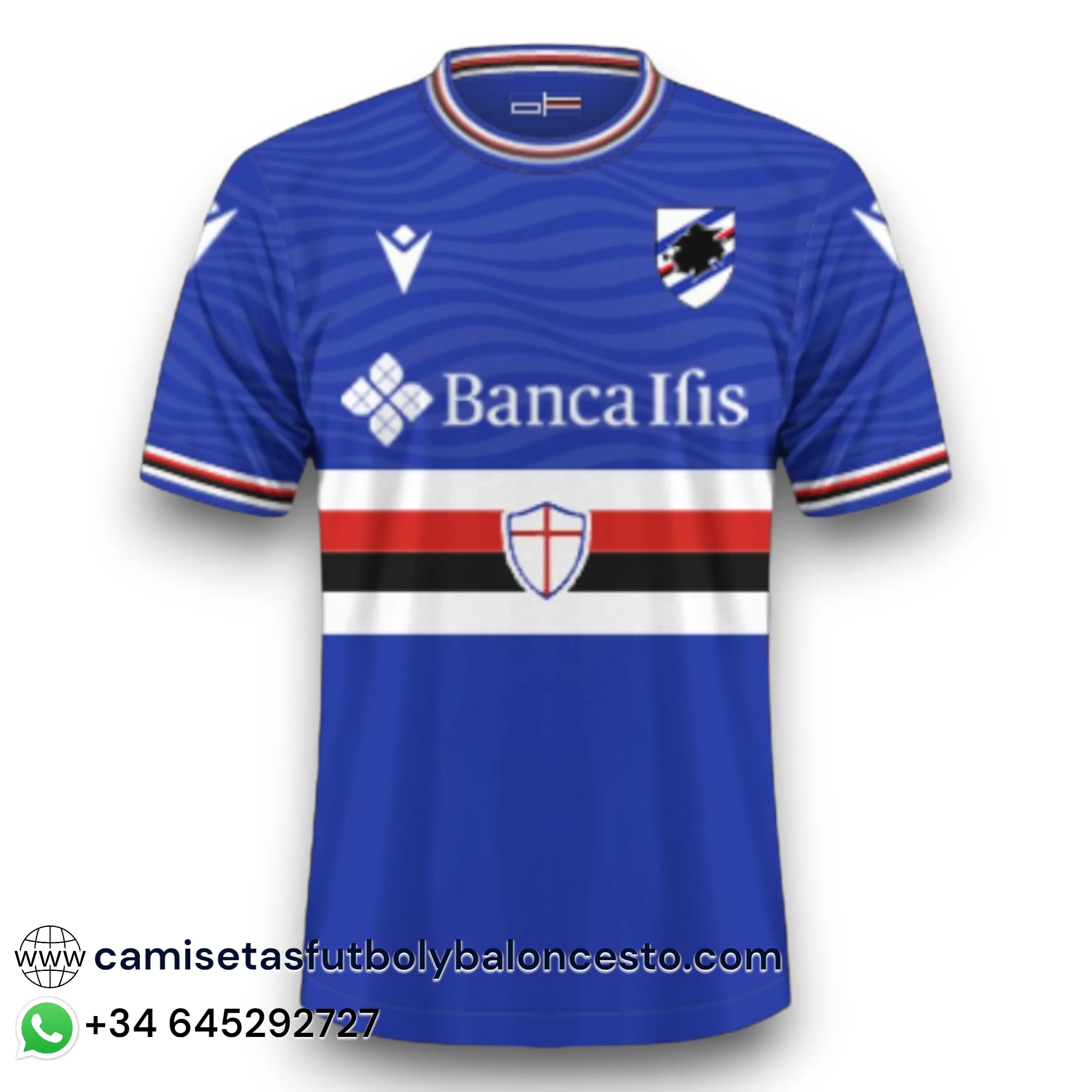 Camiseta Sampdoria 2023-2024 Local