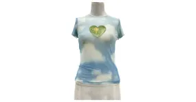 Camisetas MOSCHINO.fr 38 Viscosa Azul 