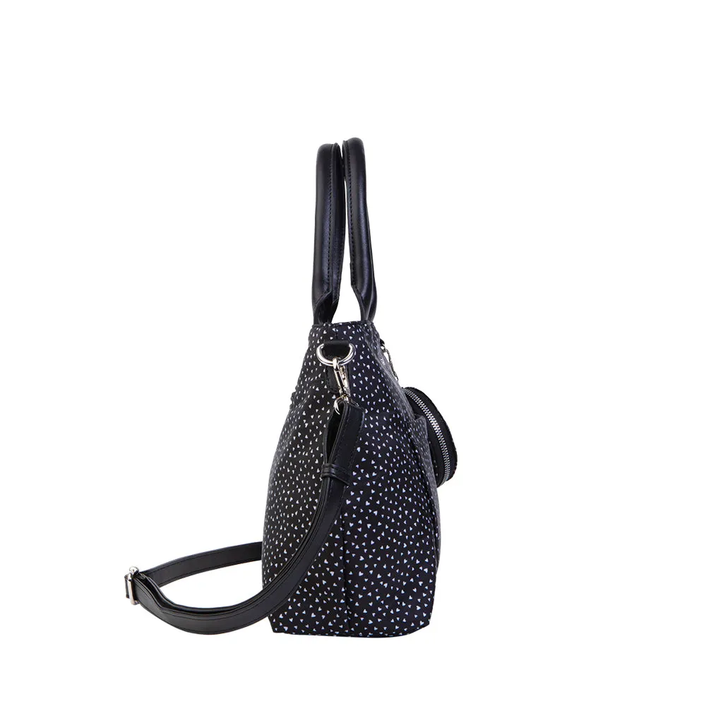 Cartera Fashion Pisa Negra