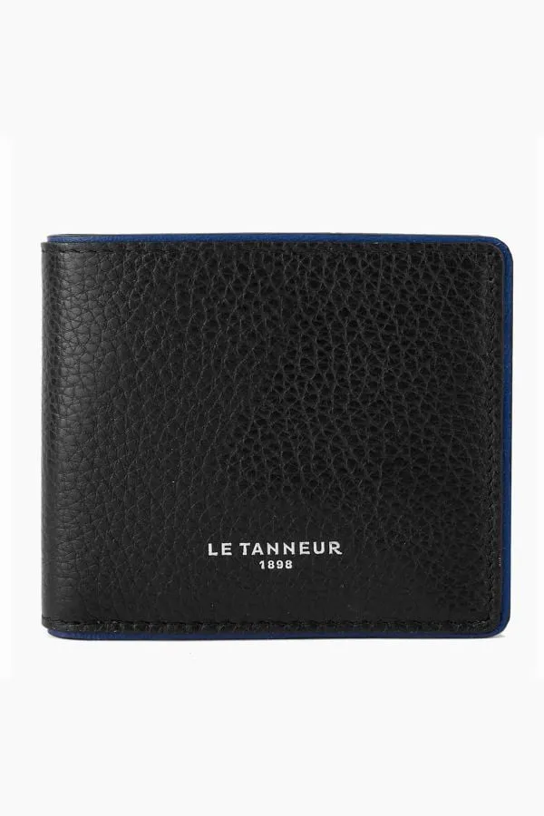 Cartera Hombre Le Tanneur Taug3340Y41 Noir-Le Bleu