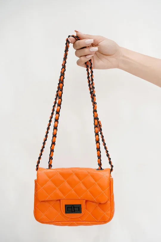 CARTERA NARANJA MARCELA