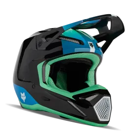 Casco de Cross FOX V1 Ballast Negro-Azul