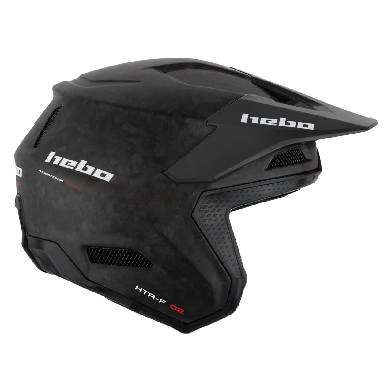 Casco Hebo Zone Race Trial Negro