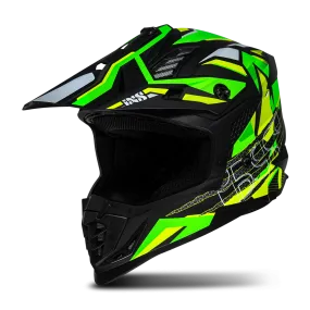 Casco Integral iXS iXS363 2.0 Negro Mate-Amarillo Fluo-Verde Fluo 