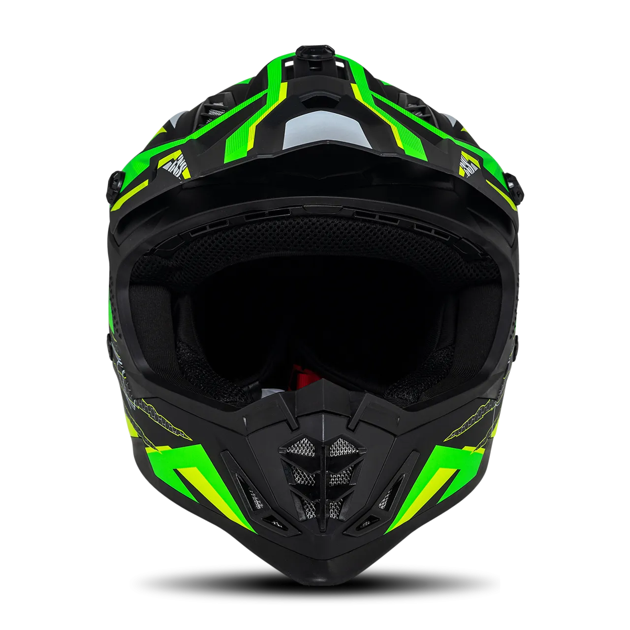 Casco Integral iXS iXS363 2.0 Negro Mate-Amarillo Fluo-Verde Fluo 