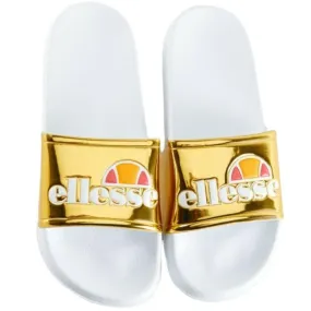 CHANCLAS ELLESSE GISELLE BLANCO DORADO FLIP FLOPS EL11W74510-03