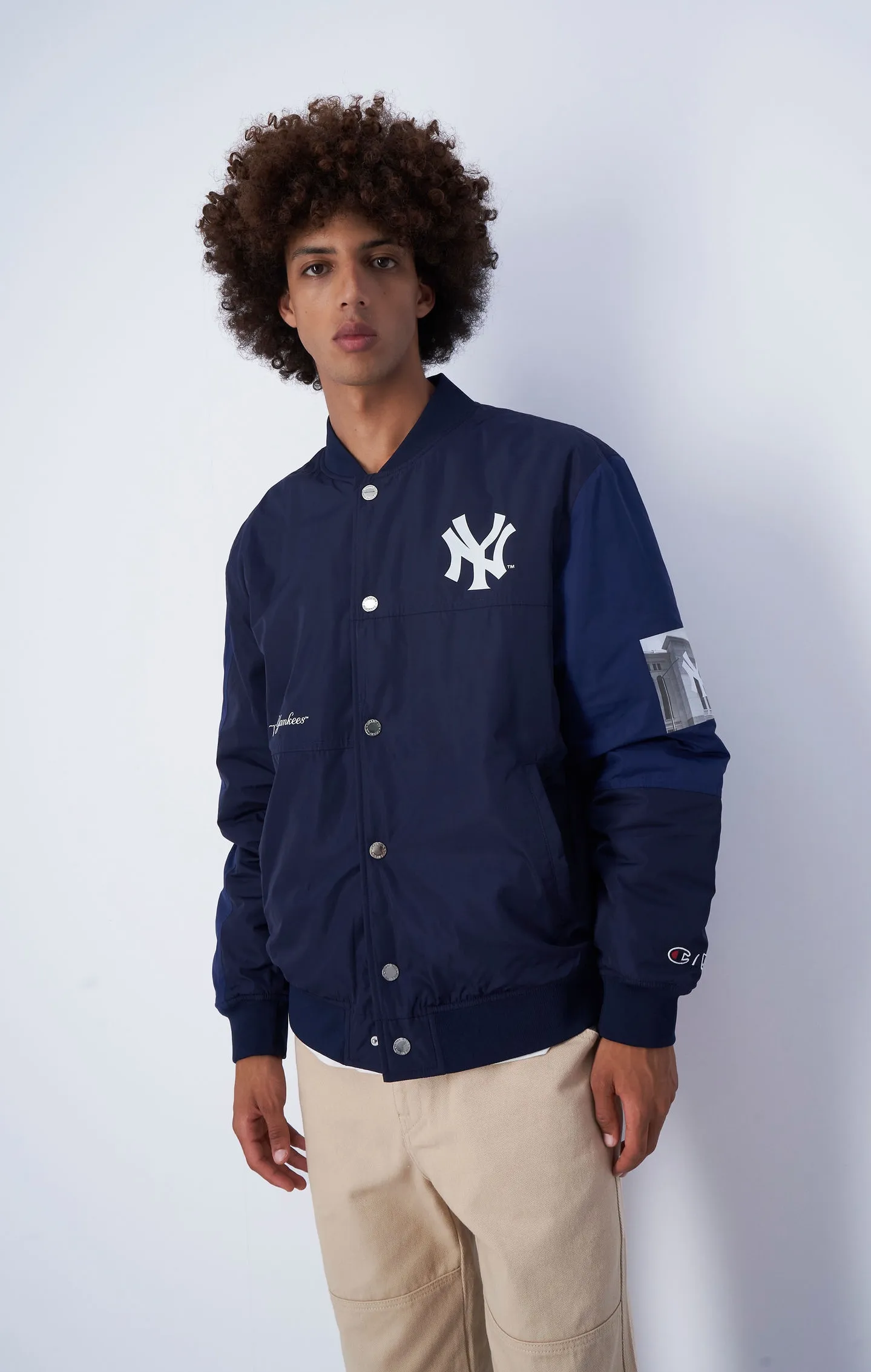 Chaqueta bómber MLB acolchada