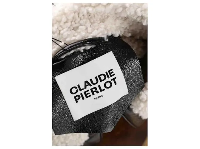 Claudie Pierlot Chaqueta de cuero Negro 