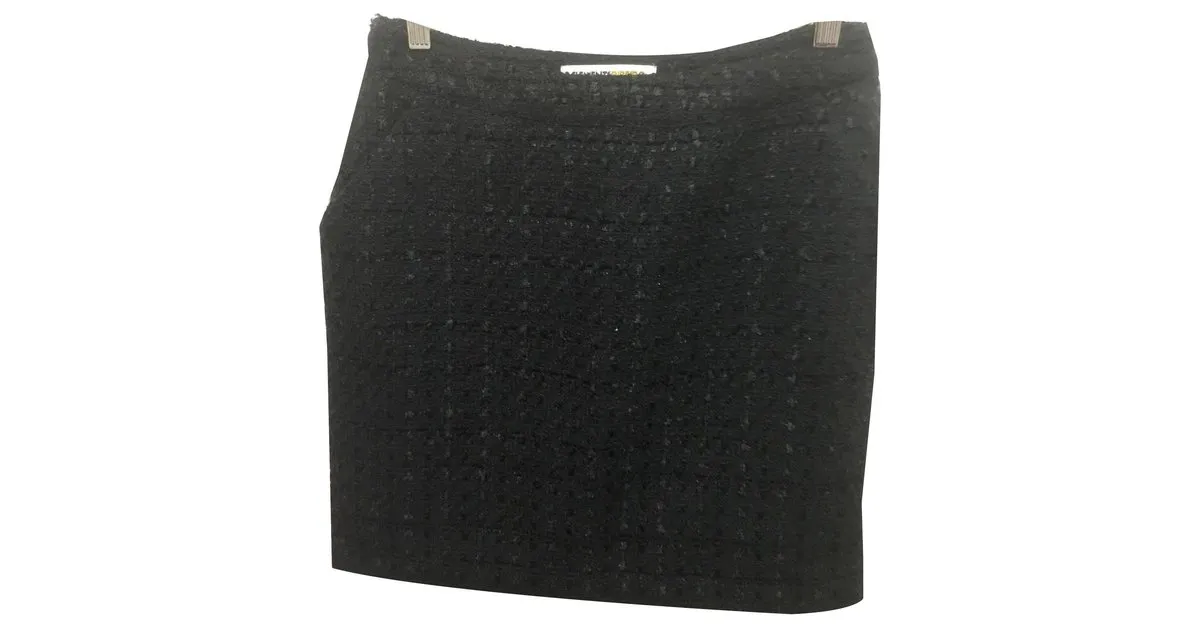 Clements Ribeiro Falda boucle Negro 