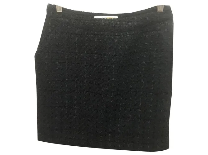 Clements Ribeiro Falda boucle Negro 