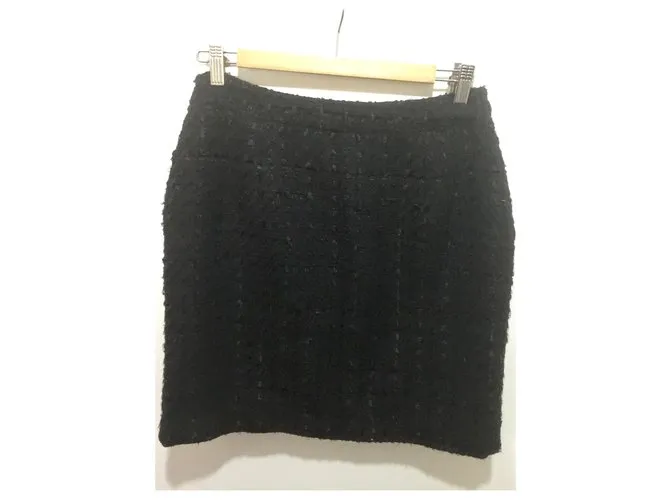 Clements Ribeiro Falda boucle Negro 