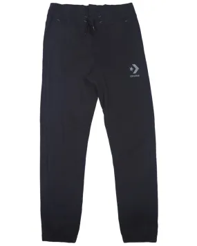 Converse Pantalón Hombre Flecce Logo (negro)