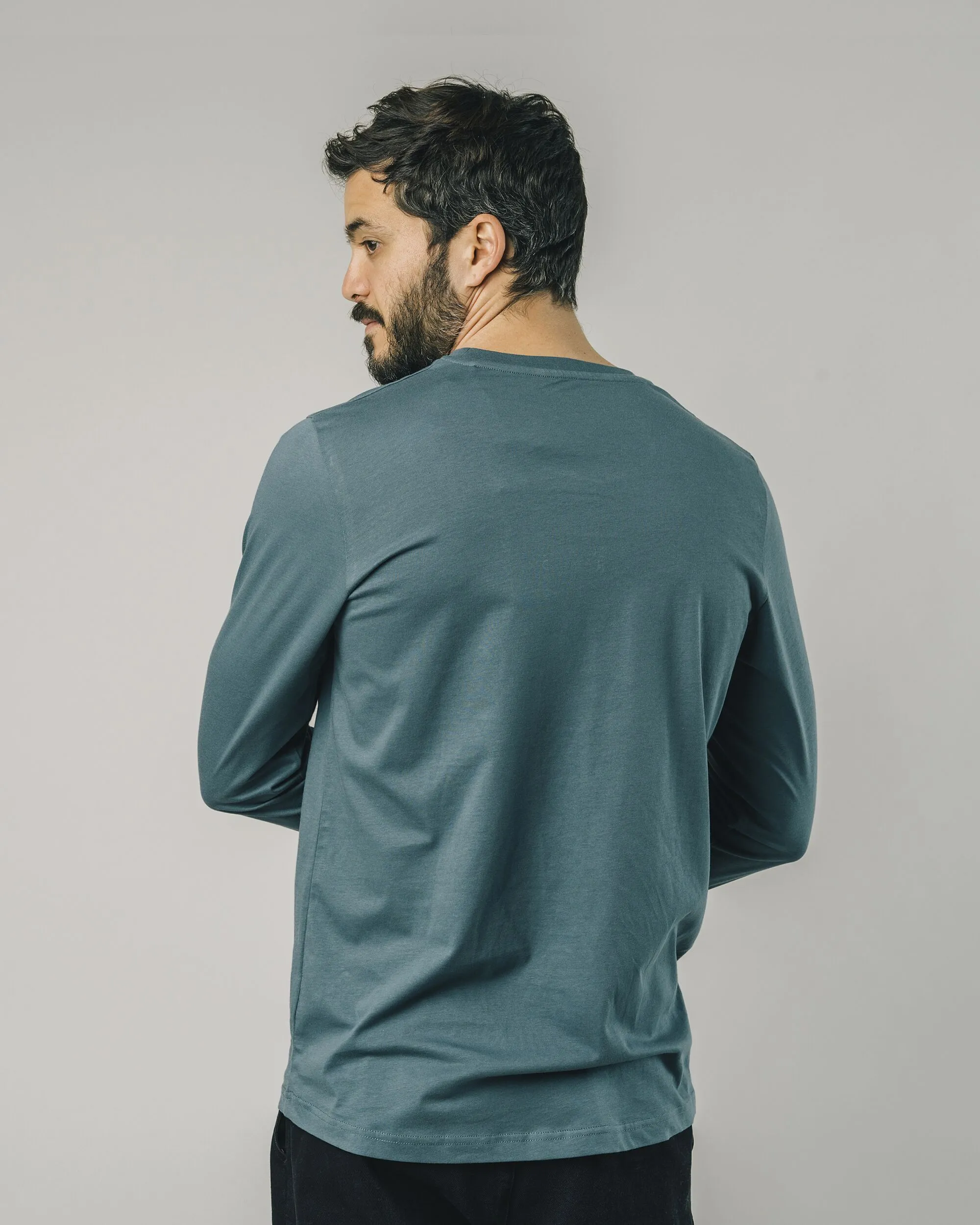 Digital Nomad Longsleeved T-Shirt Indigo