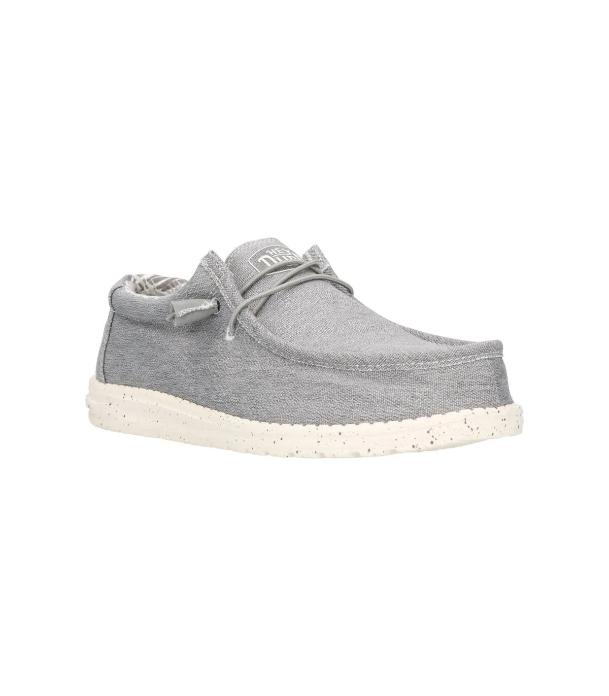 Dude WALLY STRECH CANVAS IRON Hombre Gris