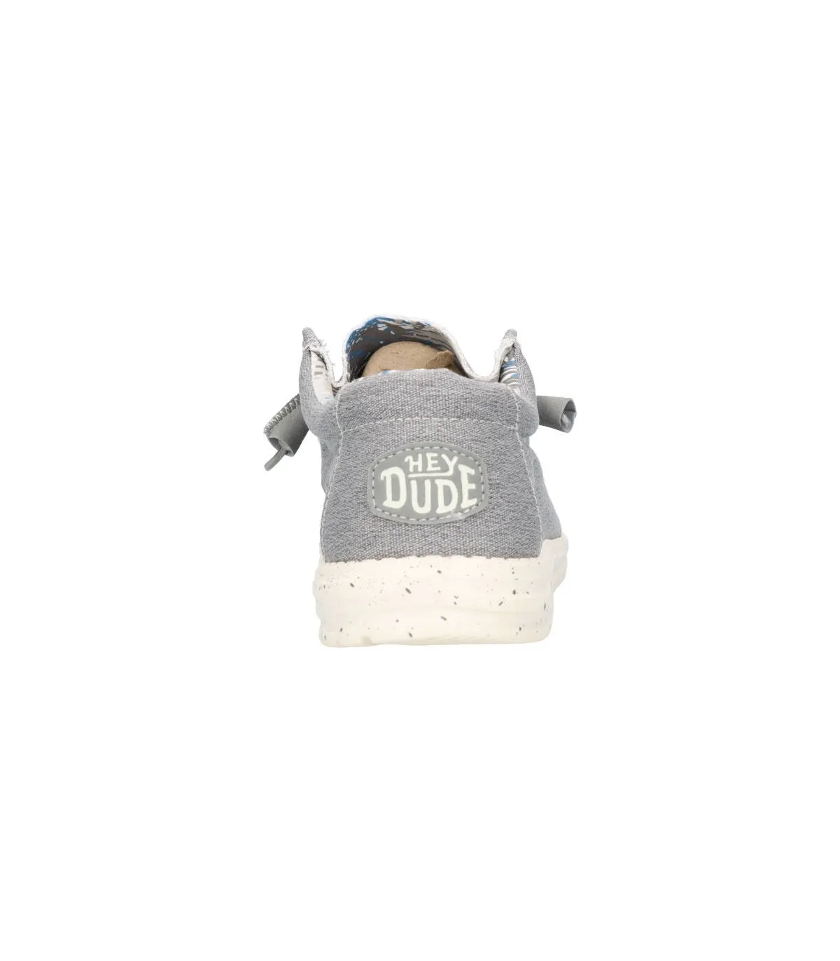 Dude WALLY STRECH CANVAS IRON Hombre Gris