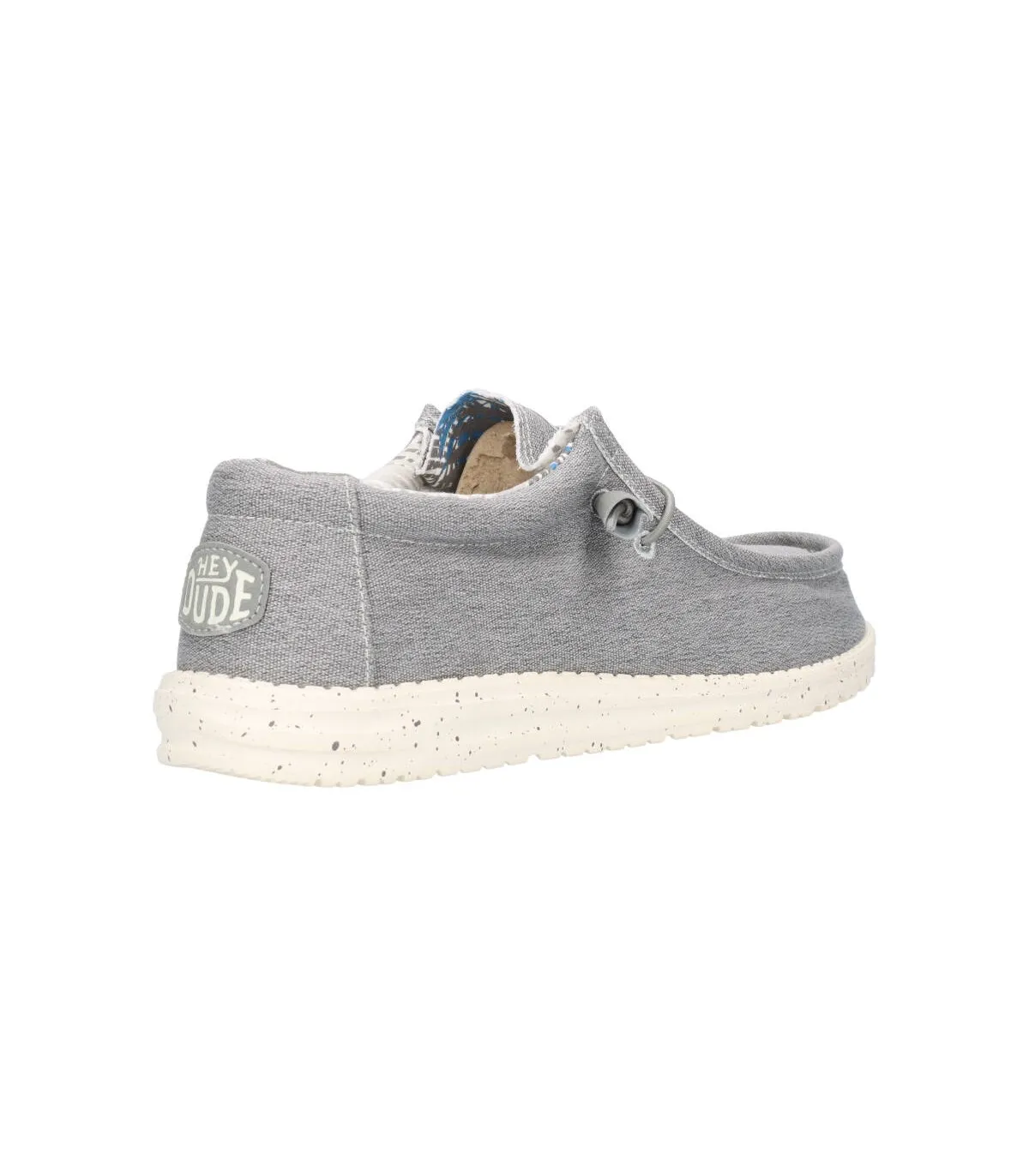 Dude WALLY STRECH CANVAS IRON Hombre Gris