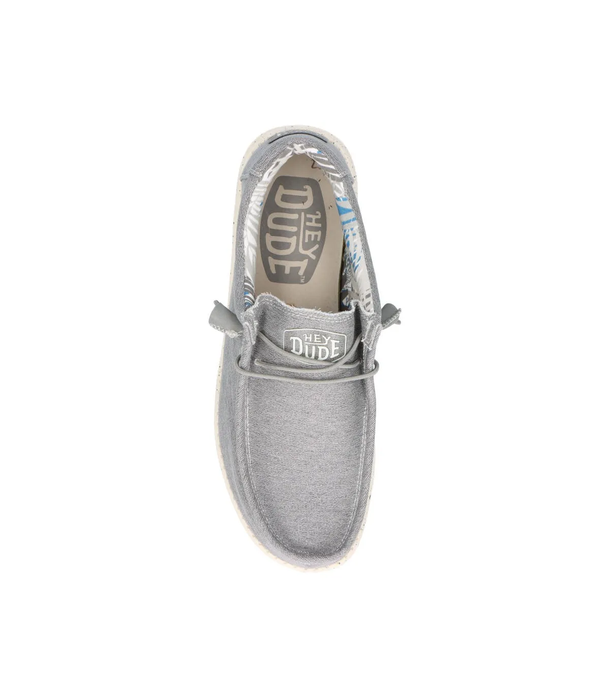 Dude WALLY STRECH CANVAS IRON Hombre Gris