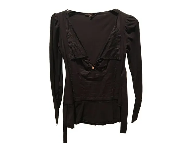 Elisabetta Franchi Tops Negro 