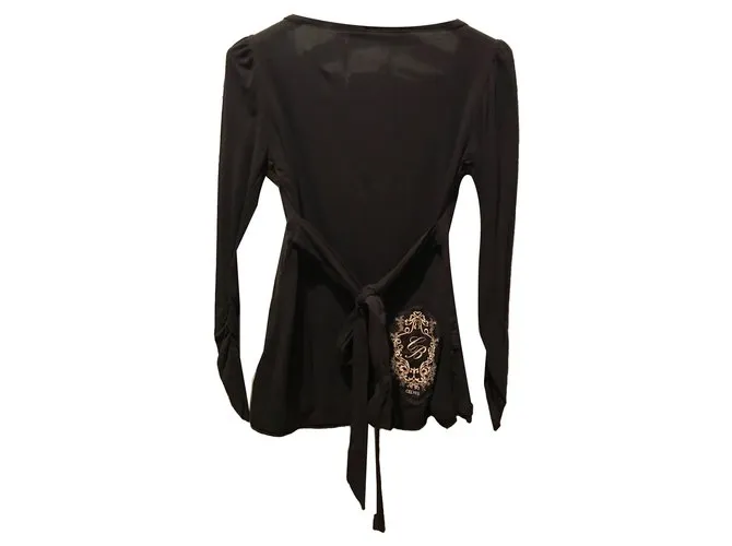 Elisabetta Franchi Tops Negro 