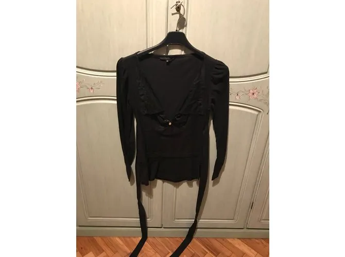 Elisabetta Franchi Tops Negro 