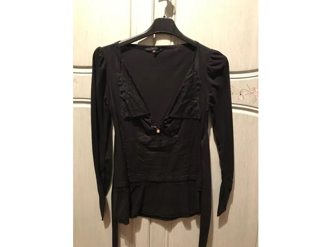 Elisabetta Franchi Tops Negro 