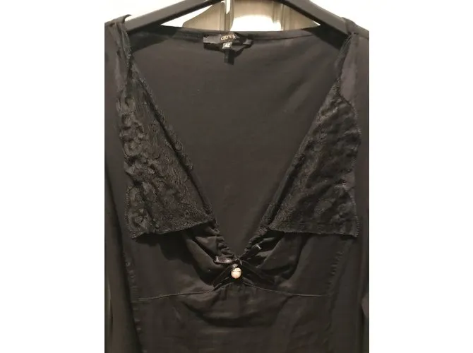 Elisabetta Franchi Tops Negro 