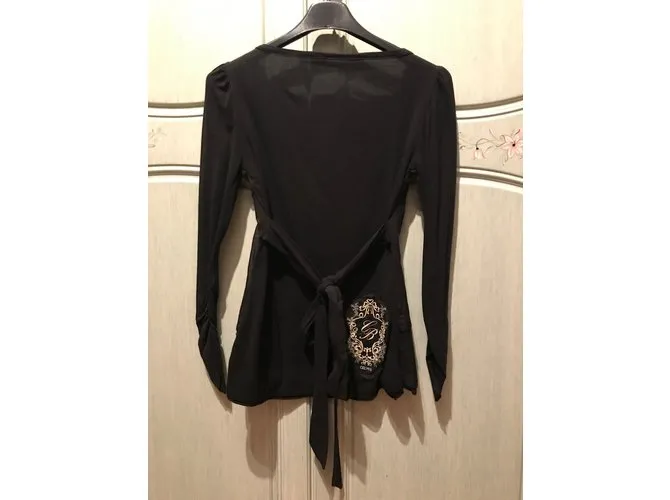 Elisabetta Franchi Tops Negro 