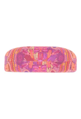 Estuche Lentes Sol Coatlicue Morado/Naranja